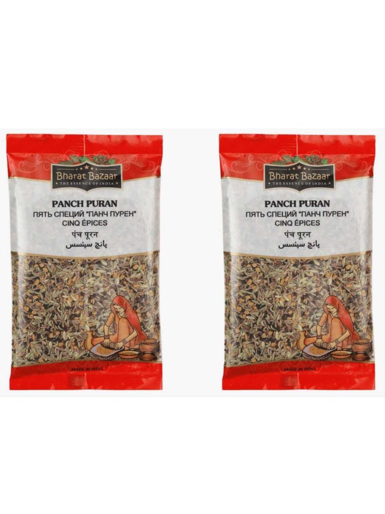 Bharat BAZAAR Пять специй Panchpuran 100 гр, 2 шт