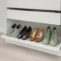 IKEA KOMPLEMENT  (ИКЕА КОМПЛЕМЕНТ)  -  Выдвижной поднос, белый, 100x35 см