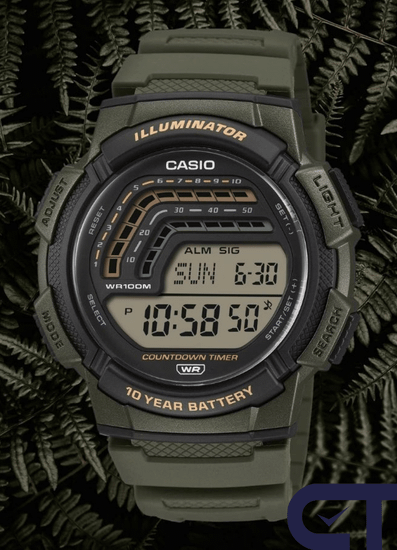 Casio WS-1800-3A — унисекс наручные часы