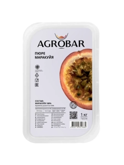 Пюре замороженное Маракуйя "Agrobar" 1 кг (Россия)