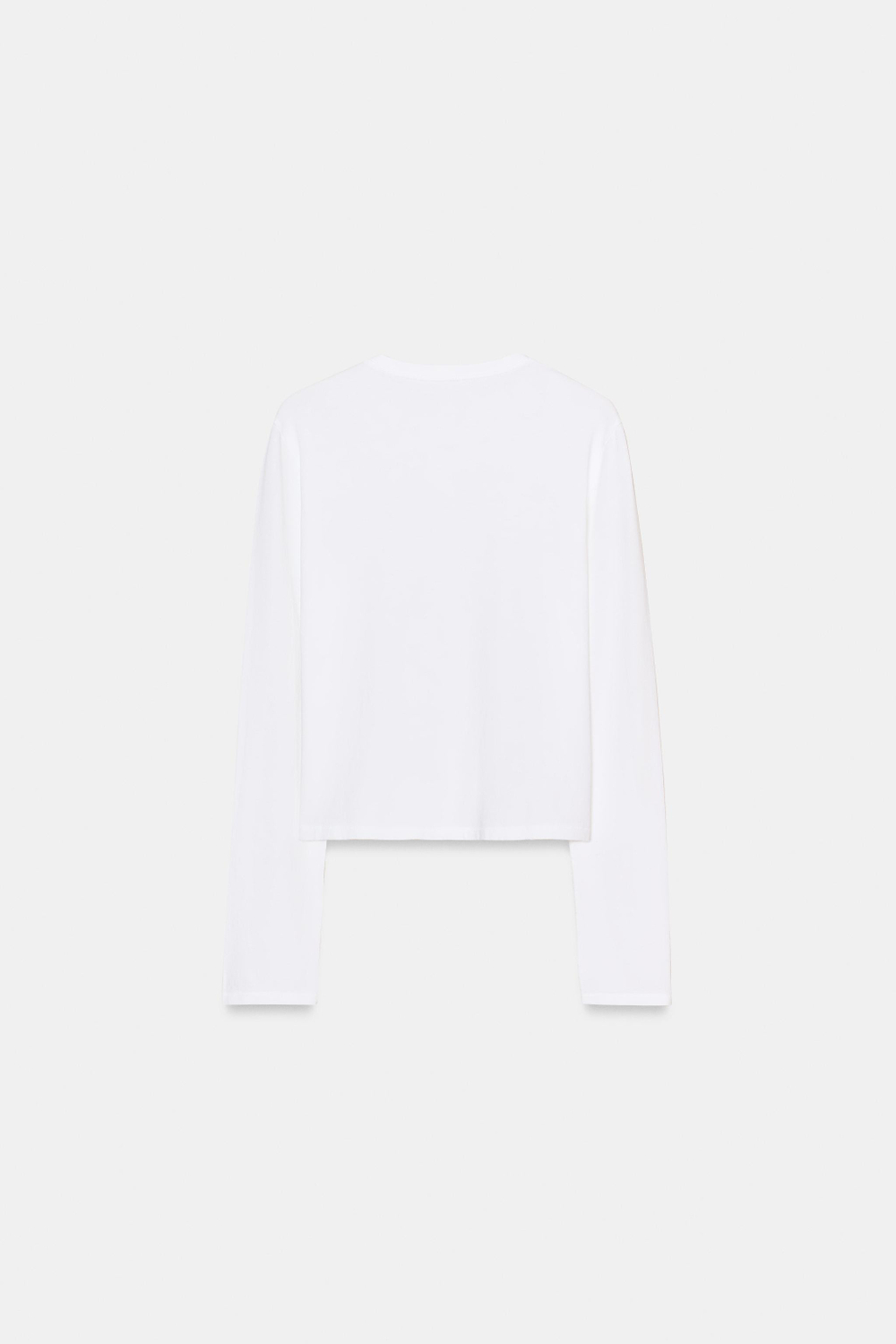 ФУТБОЛКА ИЗ 100% ХЛОПКА НА ПУГОВИЦАХ — ZARA