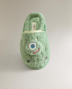 ZARA HOME ДЕТСКИЕ ТАПОЧКИ ДЛЯ ВАННОЙ «КОРПОРАЦИЯ МОНСТРОВ» ©DISNEY/PIXAR, ЗЕЛЕНЫЙ