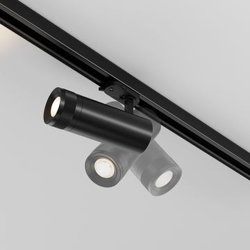 Трековый трёхфазный светильник LED 20W 2700К 15°-60° TR198-3-20W2.7K-Z-B чёрный Focus Zoom Trinity Maytoni