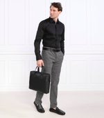 рубашка h-hank-kent-c1-214 BOSS BLACK - черный(50479922)