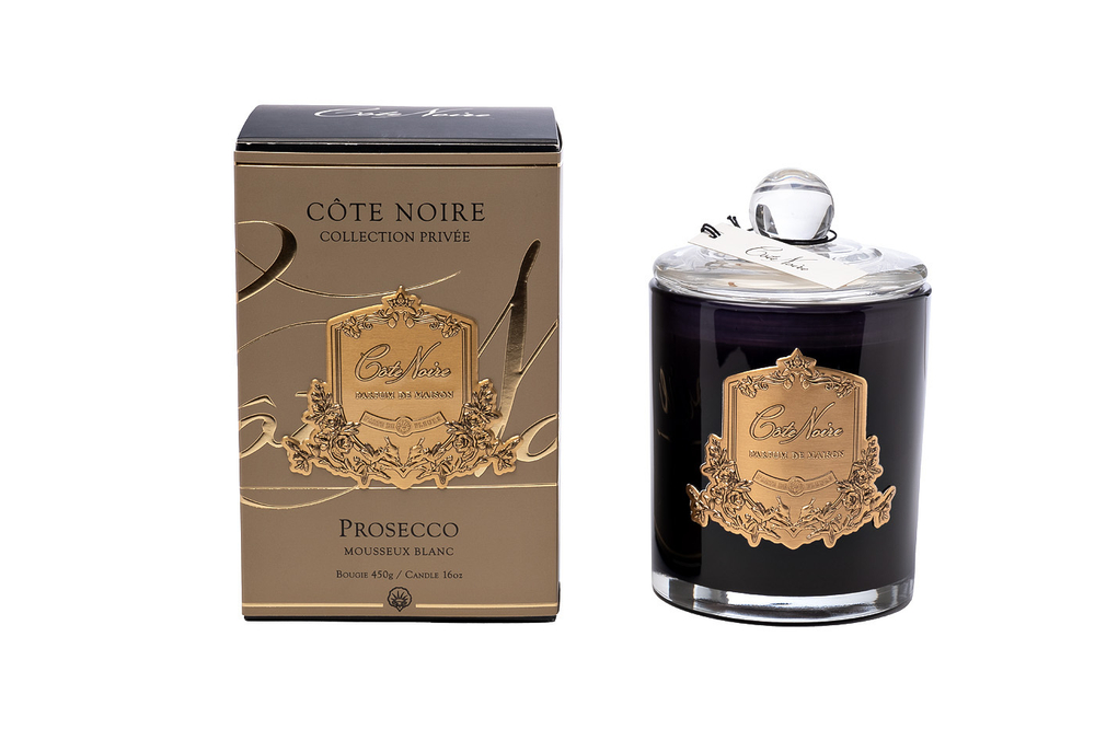 Свеча ароматическая 450гр Cote Noire Prosecco Garda Decor