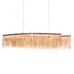 Pendant design lamp Waterfall  L150 (Rose gold)