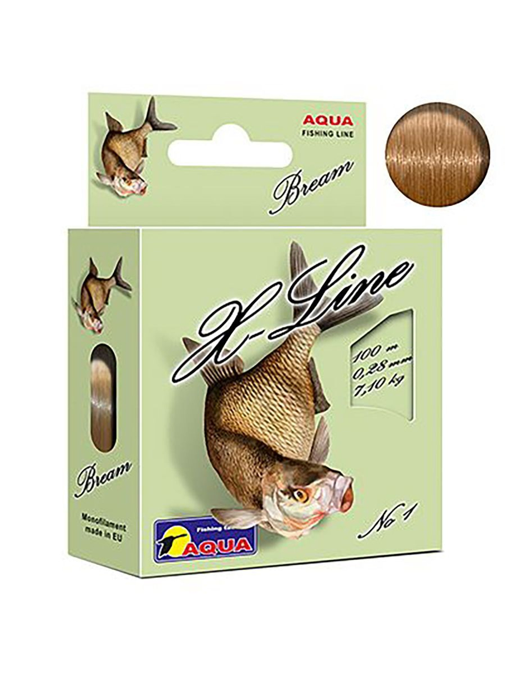 Полиэстровая леска X-Line Bream (Лещ) 0,18 мм 1 шт