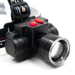 Фонарь налобный "СИБИРСКИЙ СЛЕДОПЫТ-Импульс", 1 LED, аккум.1x2000mAh/120/