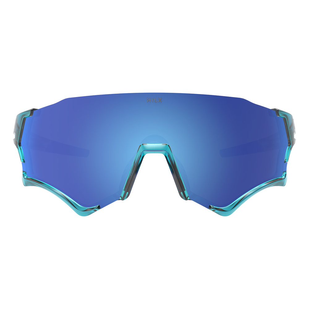 Спортивные очки HILX Revok / Shiny Blue Blue / Blue Lens