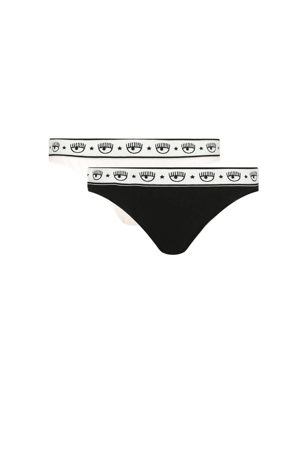 трусики 2 пары Chiara Ferragni - черный(4702 3224)