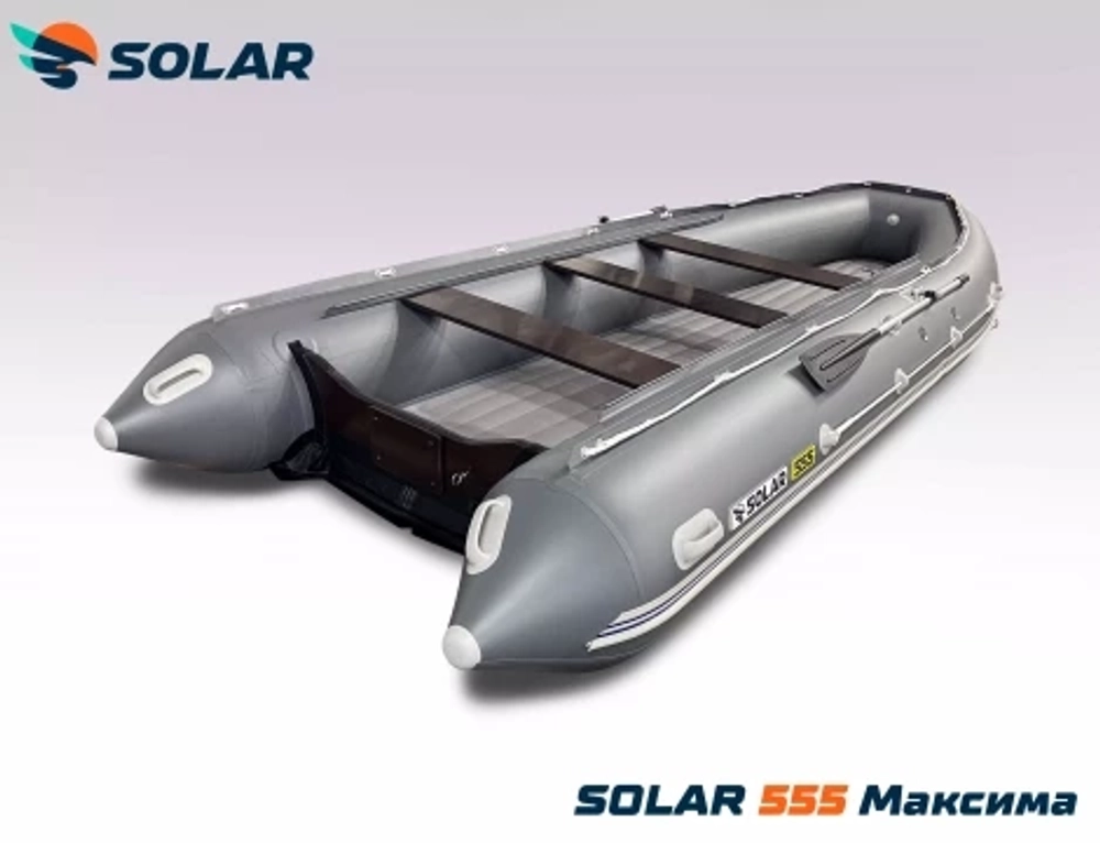 Лодка надувная моторная solar-555 к