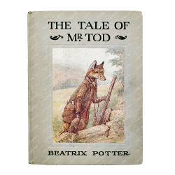 [Первое издание] Беатрикс Поттер.The Tale of Mr. Tod. Сказка о мистере Тоде, 1912.