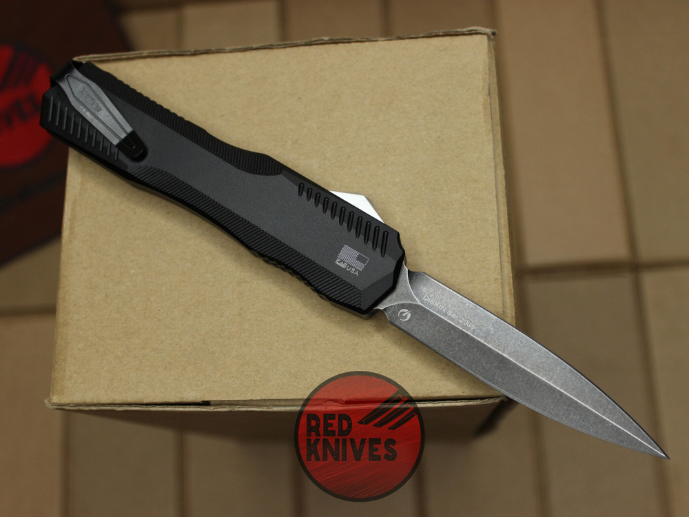 Нож Kershaw Livewire 9000 D/E - черная рук., клинок блэквош