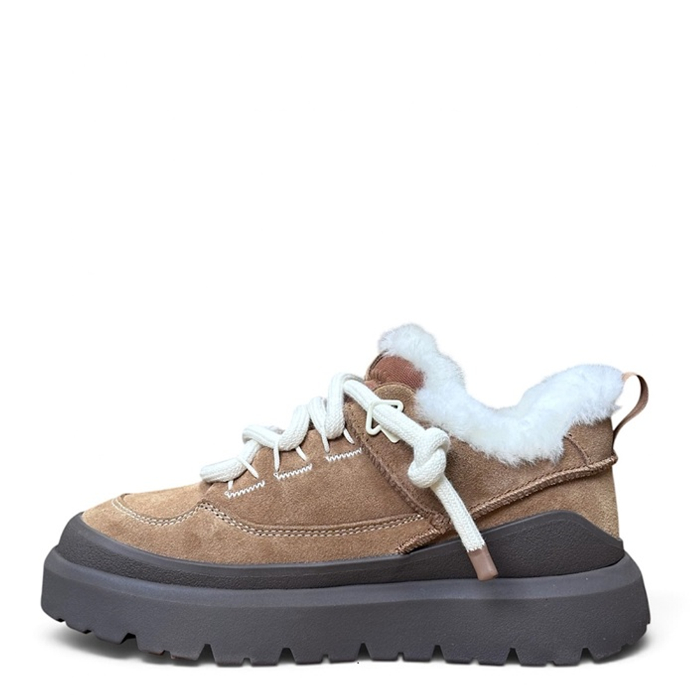 Ugg Mens Heritage Utility Sneaker Chestnut