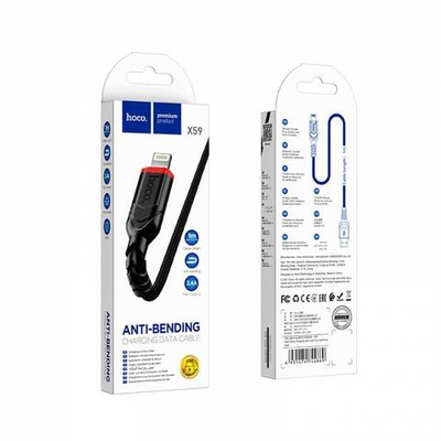 Кабель USB на Lightning Hoco X59 1M (black)