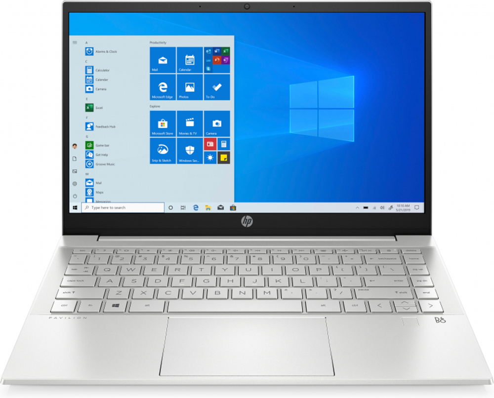 Ноутбук HP Pavilion 14-dv0064ur Intel Core i5 1135G7, 2.4 GHz - 4.2 GHz, 8192 Mb, 14" Full HD 1920x1080, 512 Gb SSD, DVD нет, Intel Iris Xe Graphics, DOS, серебристый,  4J678EA