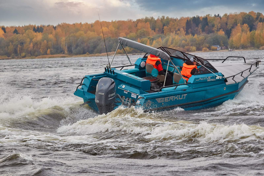 Алюминиевая лодка BERKUT Active DC