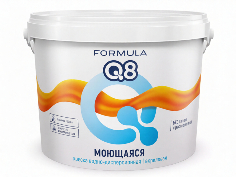 (FORMULA Q8) ВД- АК МОЮЩАЯСЯ для внутренних работ 4,5 кг