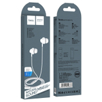Наушники с микрофоном Hoco M14 Natural Sound 1.2м белые