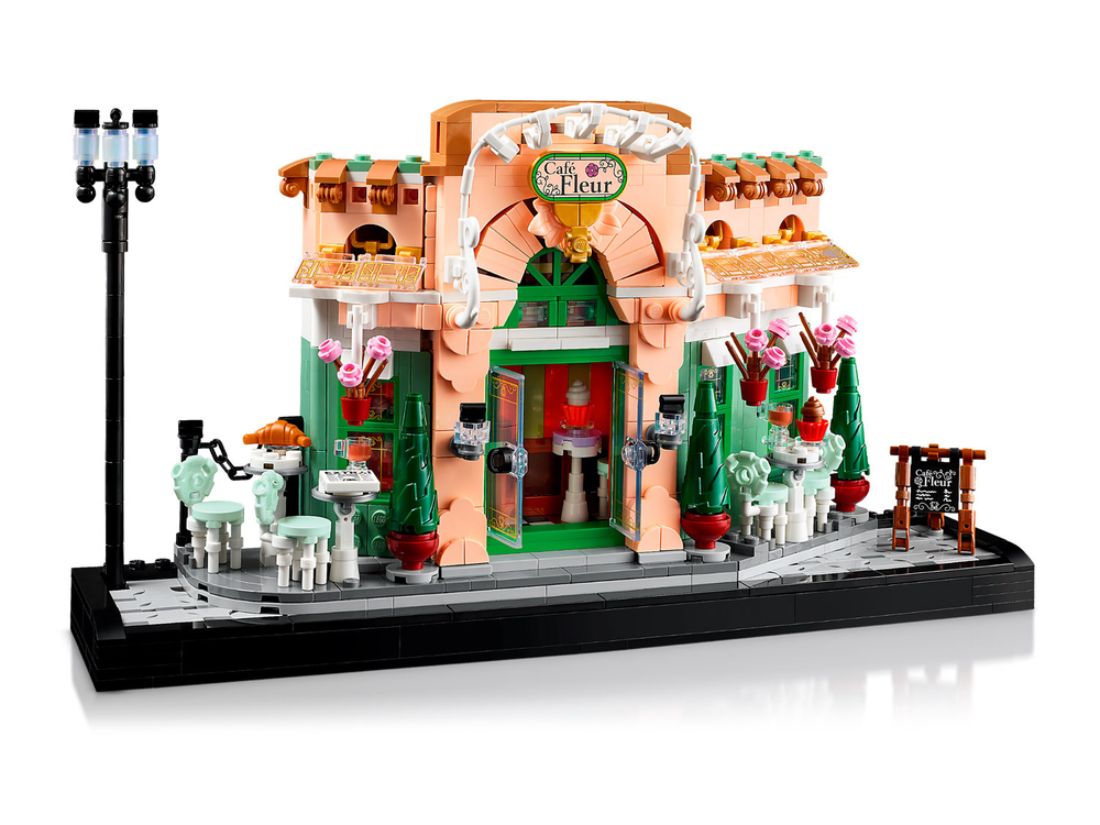 Конструктор Лего Айконс Французское кафе | LEGO Icons French Café 10362 - коллекционный набор, 1101 деталь (18+)