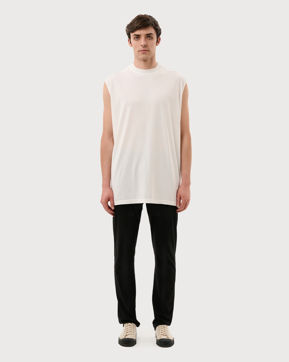 RICK OWENS DRKSHDW ТОП БЕЛЫЙ LIDO TARP