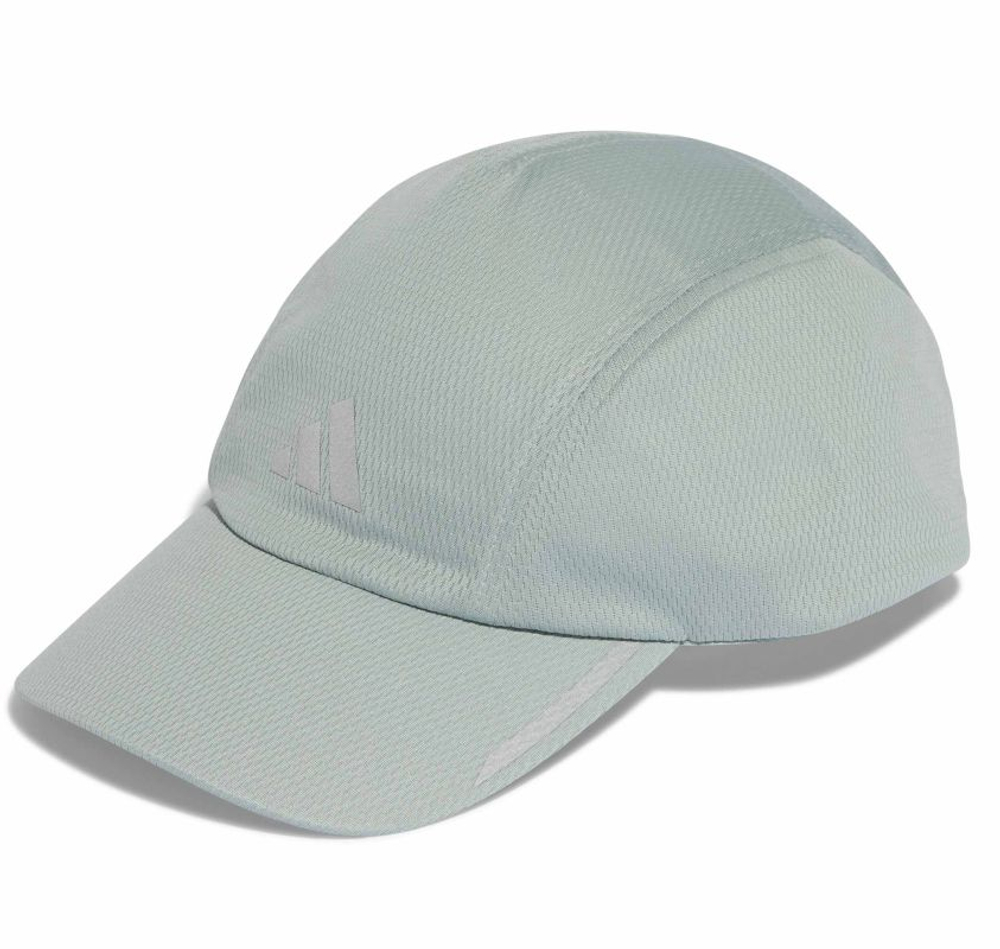 Теннисная кепка Adidas Aeroready Four-Panel Mesh — wax/reflective silver