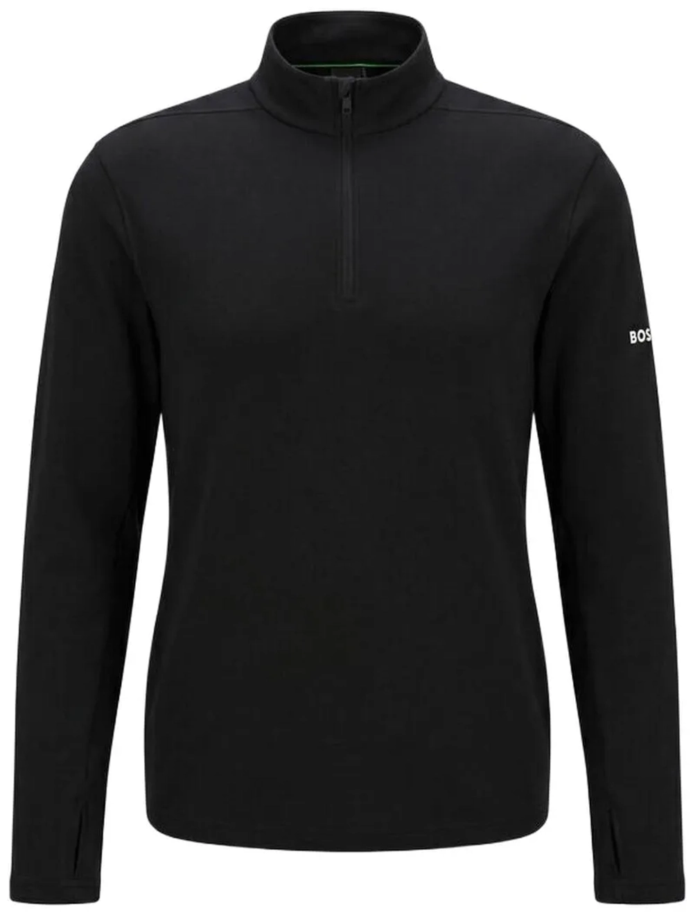 Мужская теннисная кофта BOSS Active Stretch Sweatshirt - black
