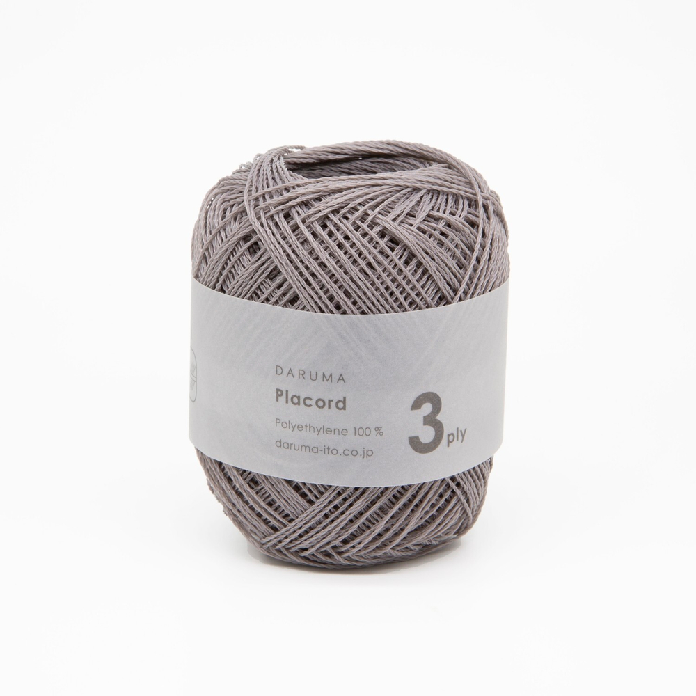 placord 3ply, цвет серый темный 5