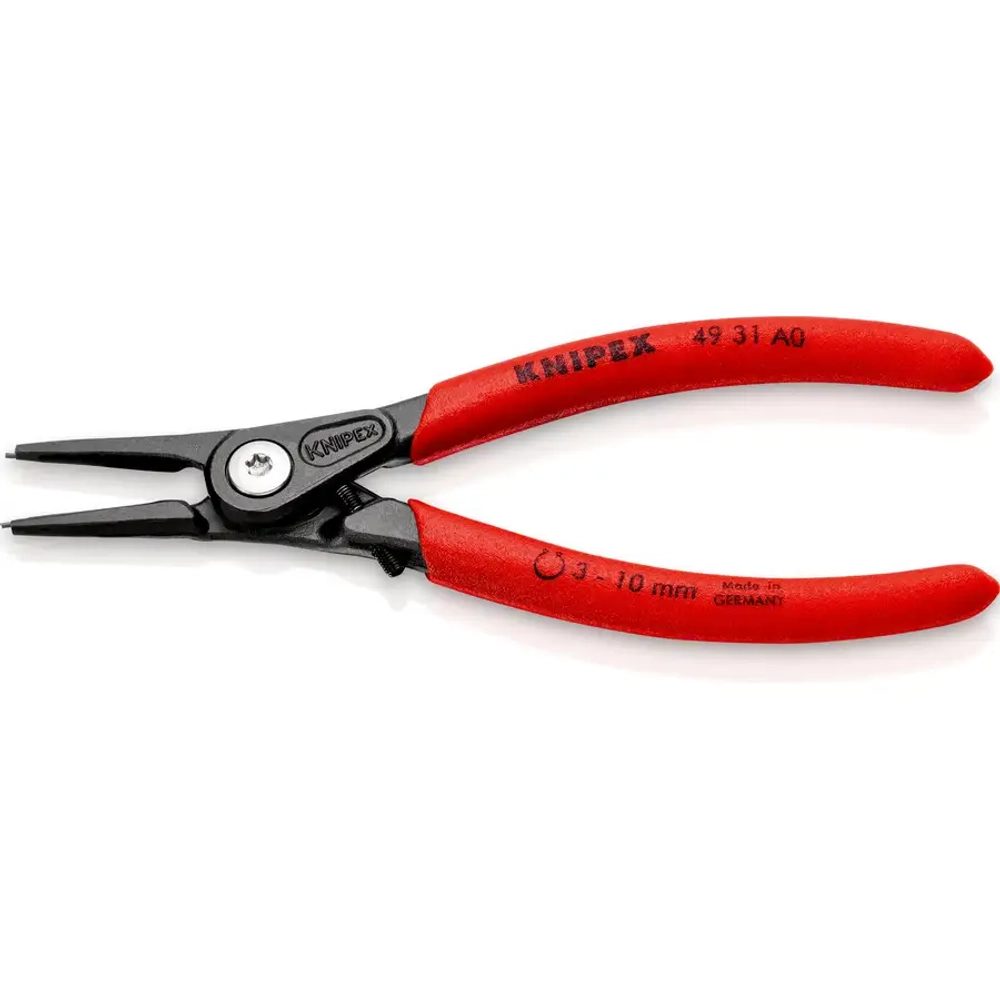 Прецизионные щипцы для стопорных колец черненая 140 мм Knipex 49 31 A0
