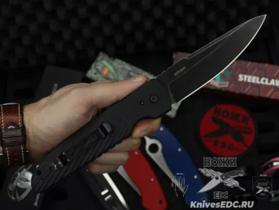 Складной нож Steelclaw Ребус rebus c клинком из стали 9Cr18MoV, рукоять G10