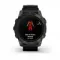 Garmin epix Pro (Gen 2) Sapphire Edition 47 мм, титановый, угольно-серый DLC, черный кожаный ремешок