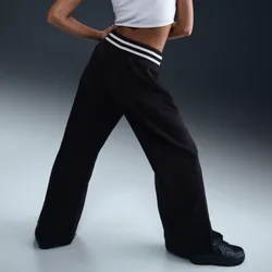 Брюки спортивные женские NIKE W NSW PHNX FLC HR GX WIDE PNT