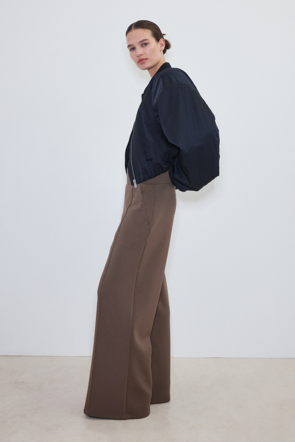 Широкие брюки Cooling Relaxed Fit - H&M