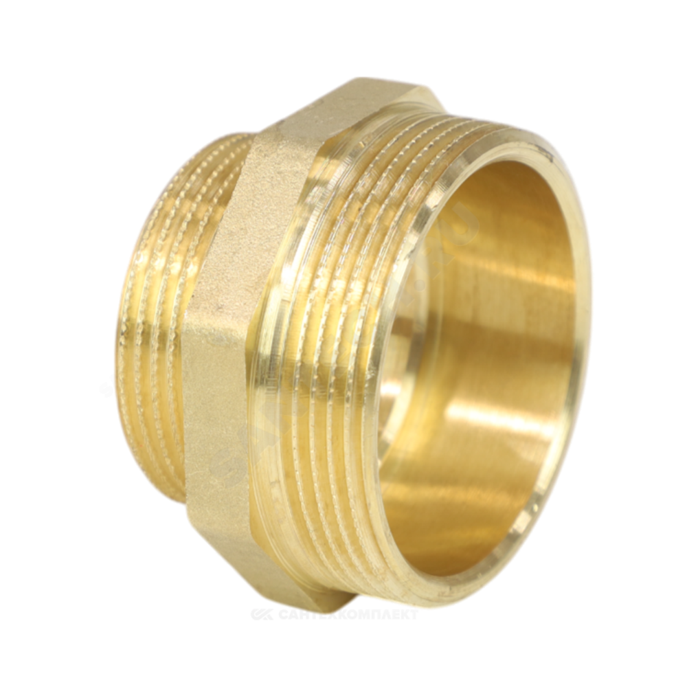 Ниппель латунь переходной Ду 20х15 (3/4"х1/2") НР LD LD.65.503.2015
