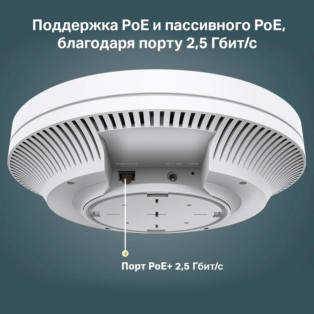 Wi-Fi точка доступа TP-Link EAP660 HD белый