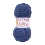 Пряжа Alize (Ализе) Cotton Gold / уп.5 мот. по 100 г, 330м, 279 джинс A