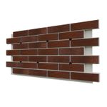 Клинкерная фасадная термопанель ЭППС Cerrad Country wisnia rustiko 1150x540