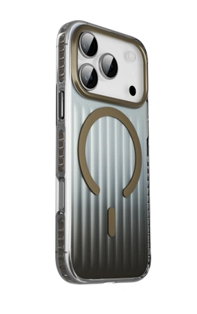 Чехол накладка iPhone 17 Pro Max / 18 Pro Max 6.9" Gurdini Ocean Case (3) Transparent серый