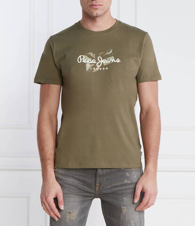 Футболка COUNT Pepe Jeans London - зеленый(PM509208)