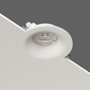 Встраиваемый гипсовый светильник для установки в потолках из гипсокартона LED AR111 GU10/LED AR111 G53 SN 107 белый Heka Stellanova
