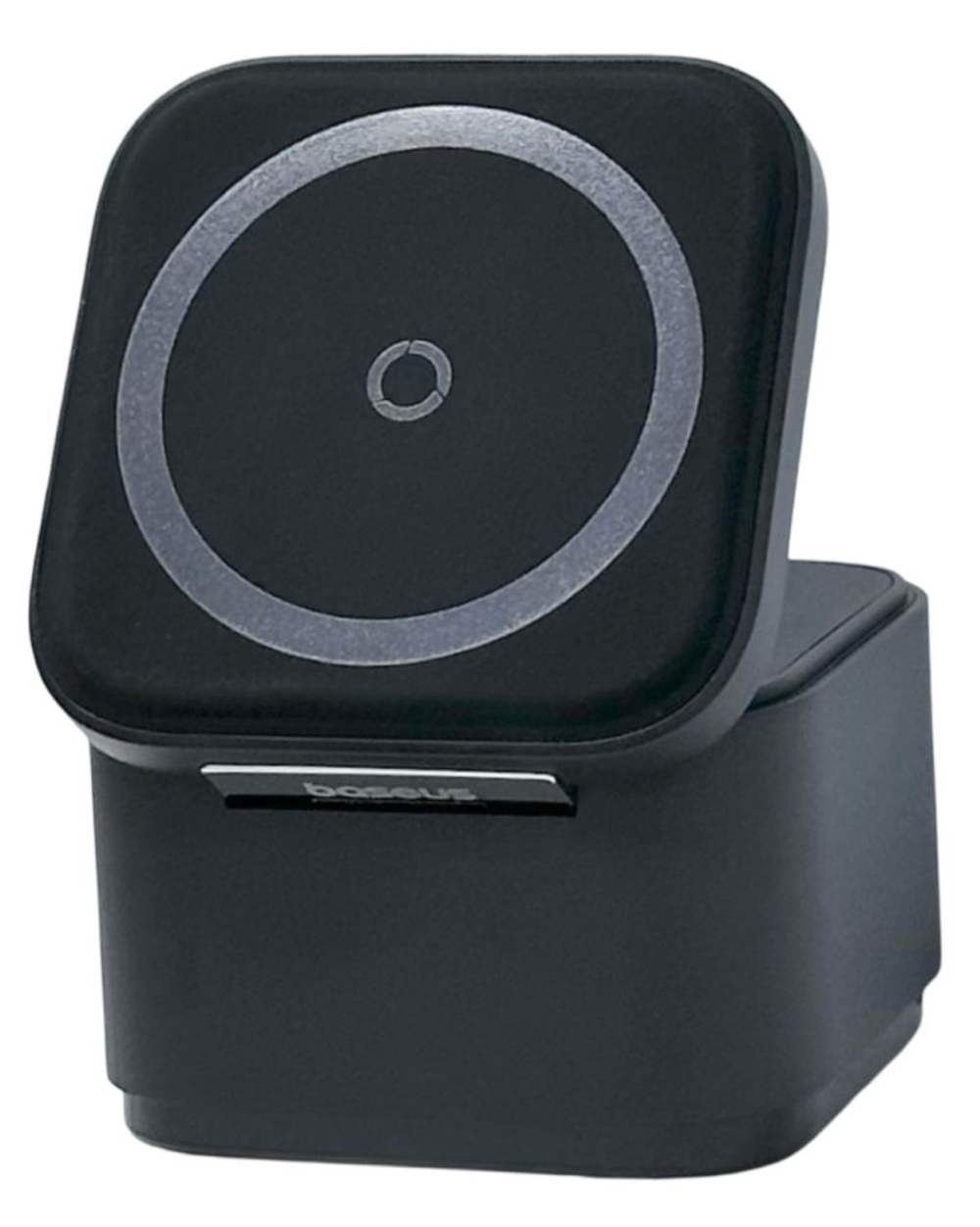 Беспроводная зарядная станция Baseus MagPro 2-in-1 Magnetic Charger 25W черный  P10264100123-01