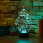 3Д-светильник "Робот BB-8"