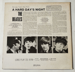 Винтажная виниловая пластинка LP The Beatles A Hard Days Night Вечер Трудного Дня (Japan 1976) (No Obi)