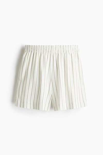 Шорты с льном - H&M