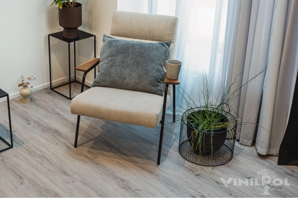 Кварц-винил SPC Vinilam VinilPol Click 6 мм Дуб Неаполь 2.225 м2