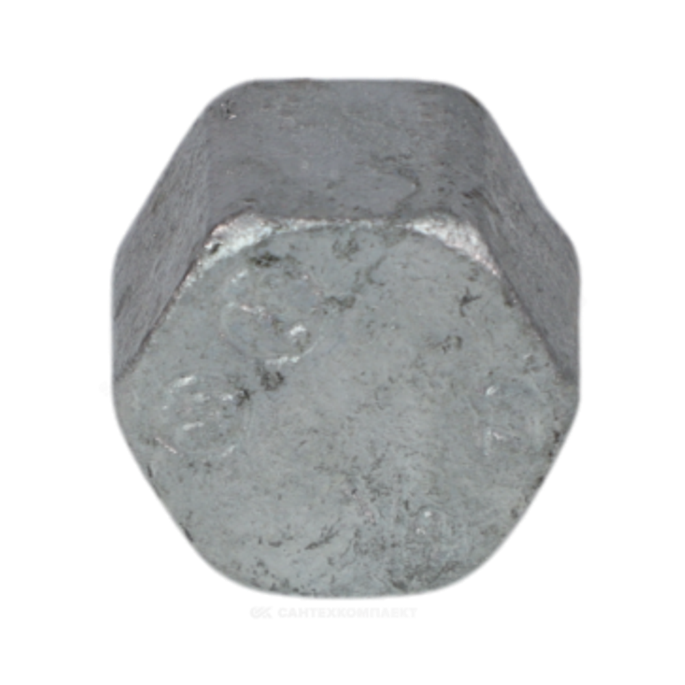 Заглушка чугун оц Ду 40 (1 1/2") ВР Fittex PLUS