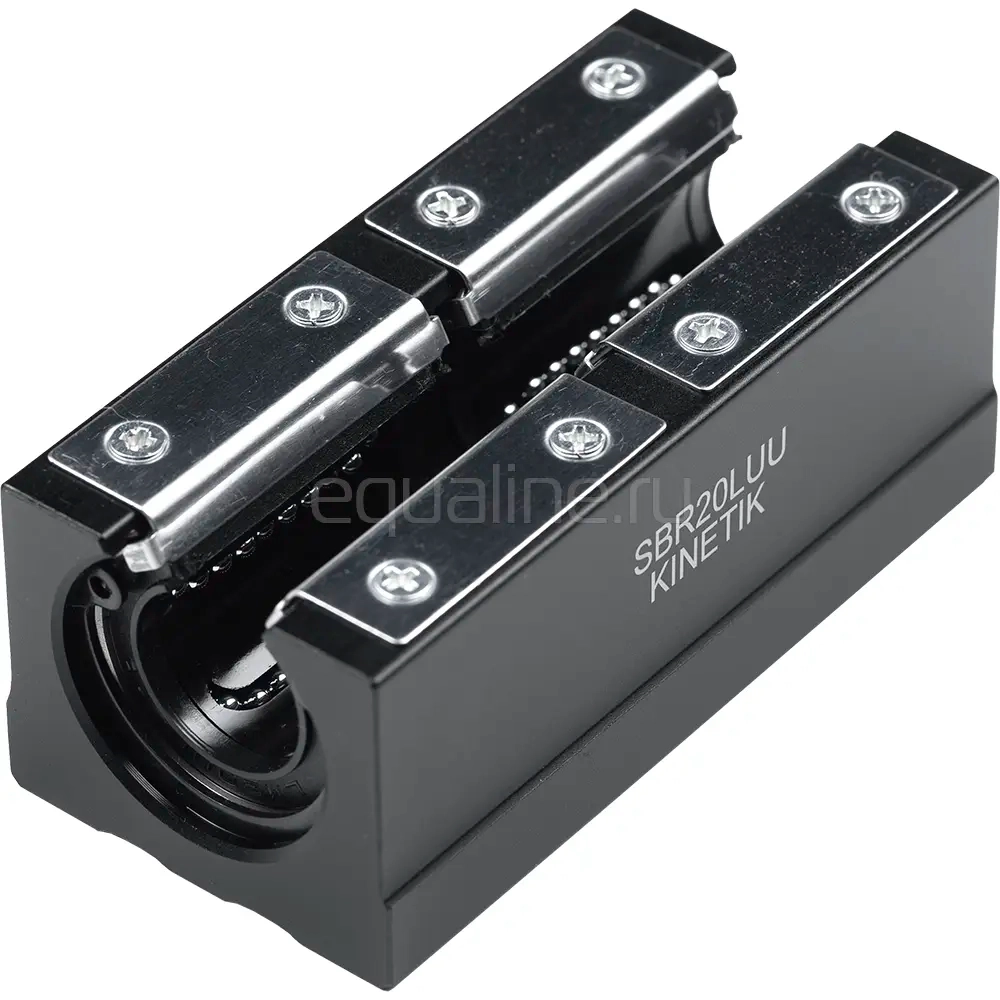 Линейный подшипник в корпусе KINETIK SBR20LUU, вид сверху