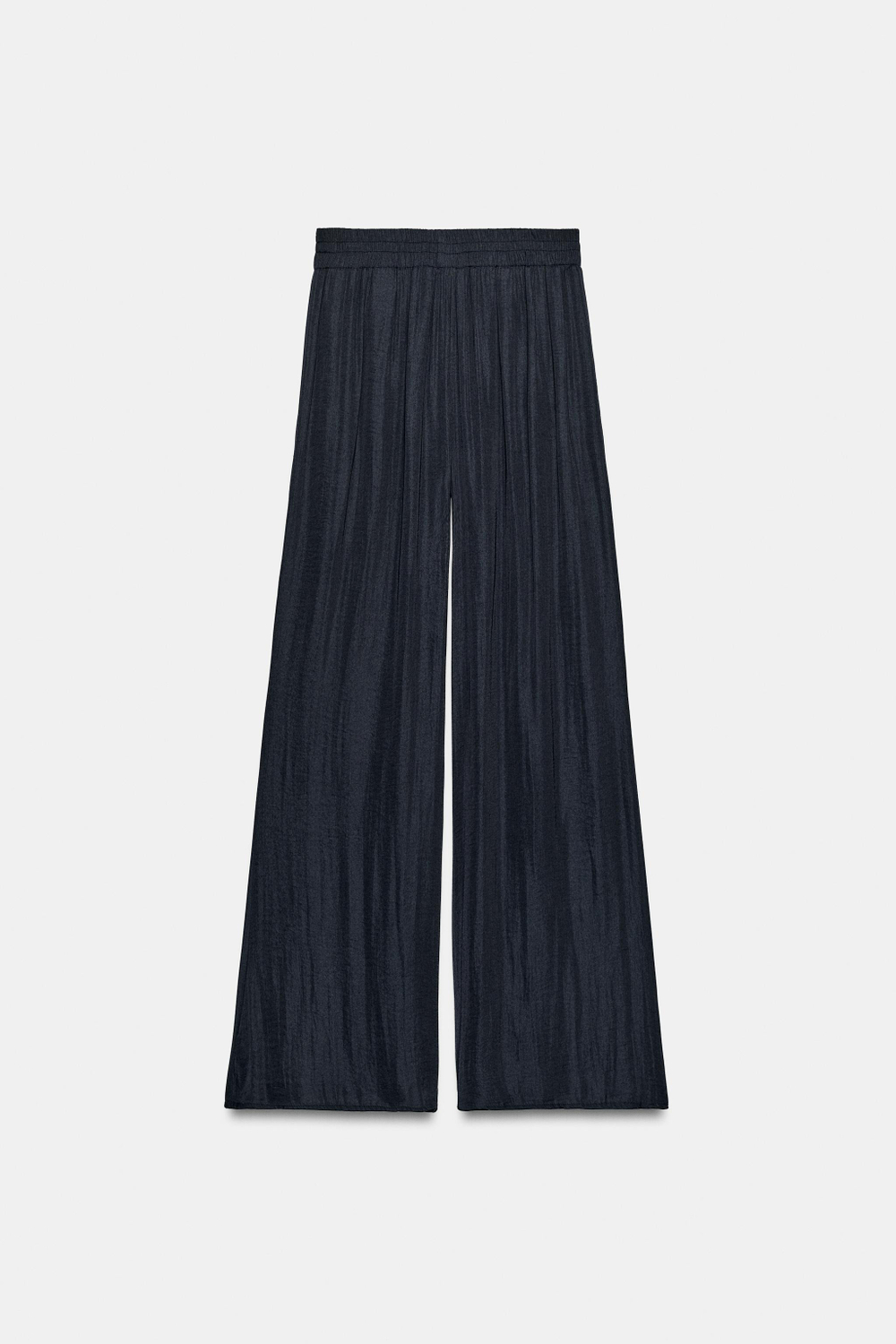 ШИРОКИЕ СТРУЯЩИЕСЯ БРЮКИ — ZARA