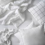 Полутороспальное одеяло IKEA SAFFEROT (СЭФФЕРОТ), Всесезонное, Стеганое, Белый, 150х200 см