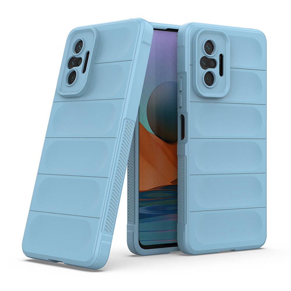 Противоударный чехол Flexible Case для Xiaomi Redmi Note 10 Pro